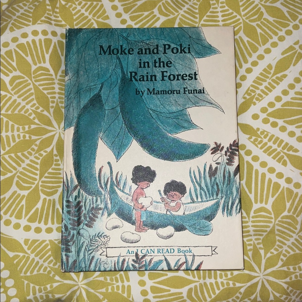 Moke and Poki in the Rain Forest Hardcover I Can Read Book 1972 First Edition
